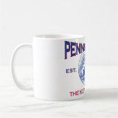 PENNSYLVANIA de sleutelsteenstaat Koffiemok (Links)