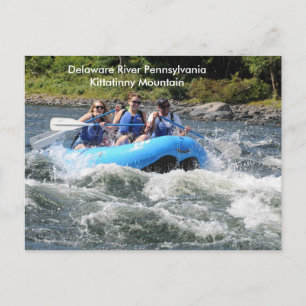 Pennsylvania Delaware River Kittatinny Mountain Briefkaart