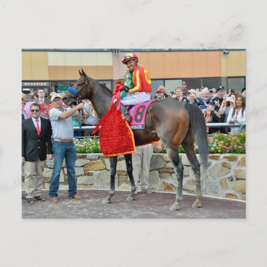 Pennsylvania Derby Winner - McKenzie Briefkaart (Voorkant)