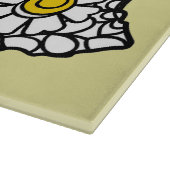 Pennsylvania Doodle Flowers Snijplank (Hoek)