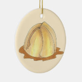 Pennsylvania Dutch Amish Food Apple Dumplings Keramisch Ornament (Rechts)