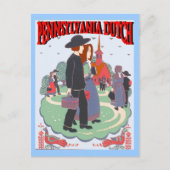 Pennsylvania Dutch Briefkaart (Voorkant)