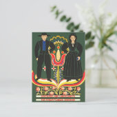 Pennsylvania Dutch Briefkaart (Staand voorkant)