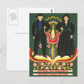 Pennsylvania Dutch Briefkaart (Voorkant / Achterkant)