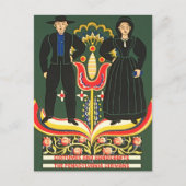 Pennsylvania Dutch Briefkaart (Voorkant)