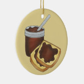 Pennsylvania Dutch Canned Apple Butter Amish Food Keramisch Ornament (Rechts)