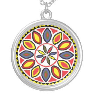 Pennsylvania-Dutch Dad Good Luck Hex Zilver Vergulden Ketting