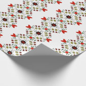 Pennsylvania Dutch Folk-Art Hex Cadeaupapier (Hoek)