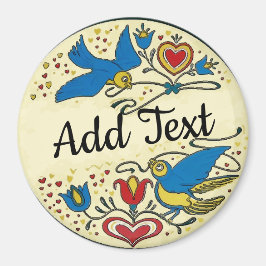 Pennsylvania Dutch Hex Sign. Magneet