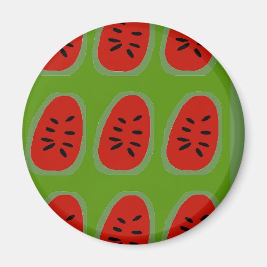 Pennsylvania Dutch Hex Sign Watermelons Magneet (Voorkant)