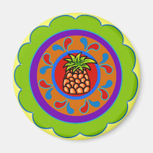 Pennsylvania Dutch Hex Sign Welkom Magneet