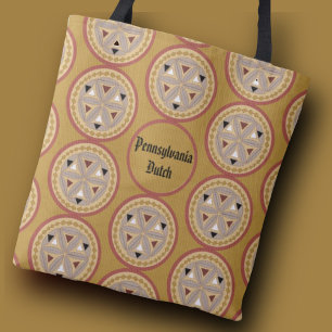 Pennsylvania Dutch Hex teken Tote Bag