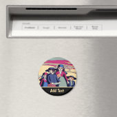 Pennsylvania Dutch, Lancaster, geef tekst Magnet u (Insitu (Vaatwasser))