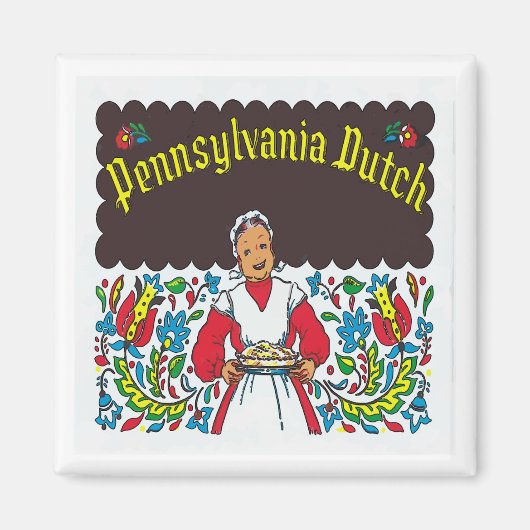 Pennsylvania Dutch, Lancaster Magneet (Voorkant)