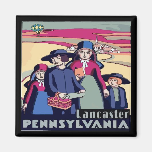 Pennsylvania Dutch, Lancaster Magneet (Voorkant)