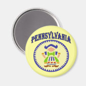Pennsylvania Dutch Magneet (Voorkant / Achterkant)
