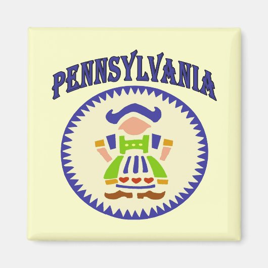 Pennsylvania Dutch Magneet (Voorkant)
