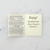 Pennsylvania Dutch Moravian Cookies Suikerkoekjes Feestdagen Kaart (Binnen)