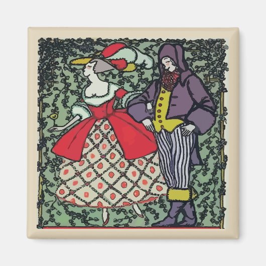 Pennsylvania Dutch, Punch en Judy Magneet (Voorkant)