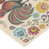 Pennsylvania Dutch Roosters Korte Tafelloper (Hoek)