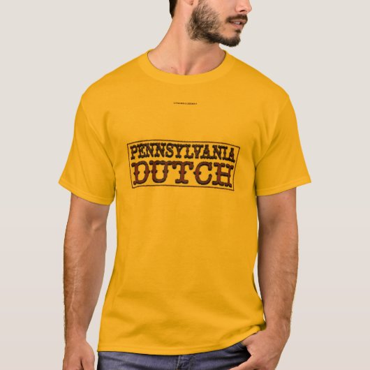 PENNSYLVANIA DUTCH T-SHIRT (Voorkant)