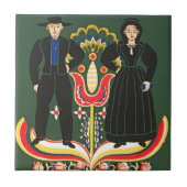 Pennsylvania Dutch Tegeltje (Voorkant)