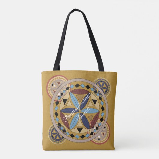 Pennsylvania Dutch Tote Bag (Achterkant)
