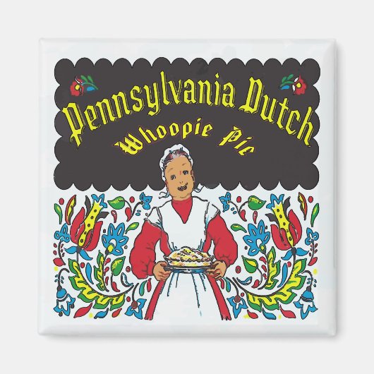 Pennsylvania Dutch, Whoopie Pie Magneet (Voorkant)