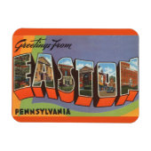 Pennsylvania, Easton Magnet Magneet (Horizontaal)