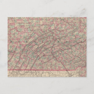 Pennsylvania en New Jersey 2 Briefkaart