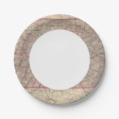 Pennsylvania en New Jersey 2 Papieren Bordje (Voorkant)