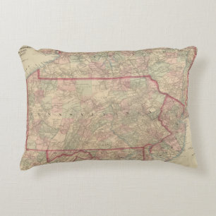 Pennsylvania en New Jersey Decoratief Kussen