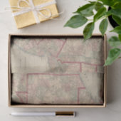 Pennsylvania en New Jersey Tissuepapier (Geschenk)