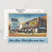 Pennsylvania, Filling Station, Bradford Briefkaart (Voorkant / Achterkant)