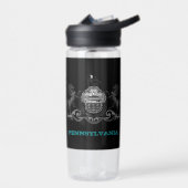 Pennsylvania Fitness & Pennsylvania wapen Waterfles (Links)