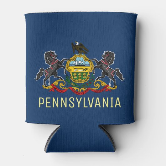 Pennsylvania Flag Blikjeskoeler (Voorkant)