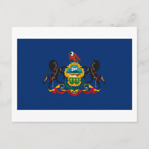 Pennsylvania Flag Briefkaart