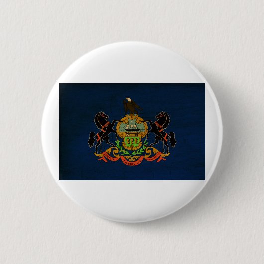 Pennsylvania Flag Buttonnen Ronde Button 5,7 Cm (Voorkant)