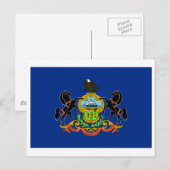 Pennsylvania FLAG International Briefkaart (Voorkant / Achterkant)