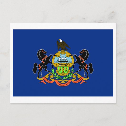 Pennsylvania FLAG International Briefkaart (Voorkant)