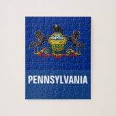PENNSYLVANIA FLAG LEGPUZZEL (Verticaal)
