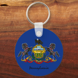 Pennsylvania Flag & Pennsylvania patriots Sleutelhanger