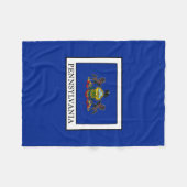 Pennsylvania Fleece Deken (Voorkant (Horizontaal))