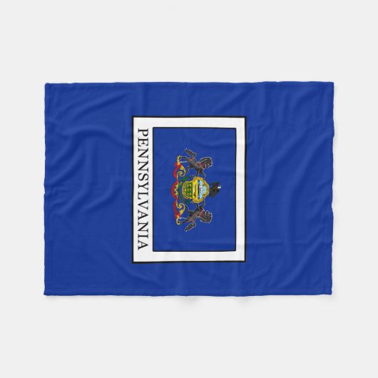 Pennsylvania Fleece Deken (Voorkant (Horizontaal))