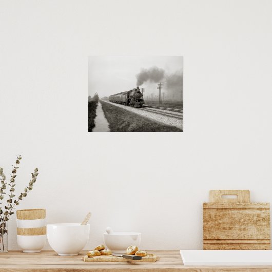 Pennsylvania Flyer, 1906. foto Poster (Keuken)