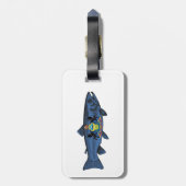 Pennsylvania Forel Visvangst Bagagelabel (Achterkant verticaal)