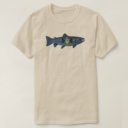 Pennsylvania Forelvisserij T-shirt (Design voorkant)