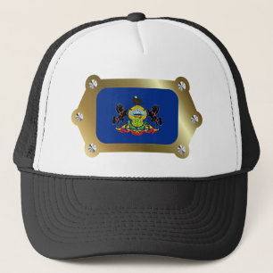 Pennsylvania Framed Flag Pet