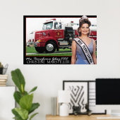 Pennsylvania Galaxy 2002 - Firetruck-2 Poster (Thuiskantoor)