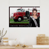 Pennsylvania Galaxy 2002 - Firetruck-2 Poster (Keuken)